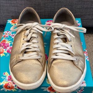 Cole Haan Sneakers- Gold